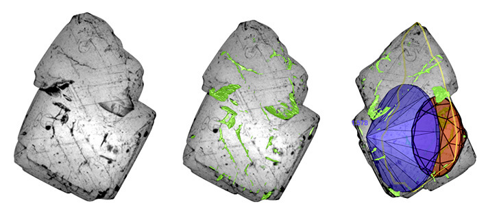 sarine diamond journey - mapping