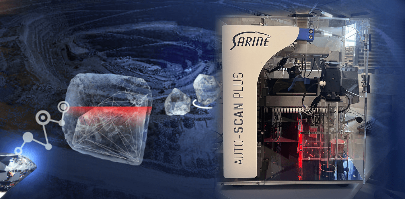 AutoScan™ Plus in action: High-speed rough diamond registration for Sarine Traceability Program. Precision, efficiency, and value in one compact system